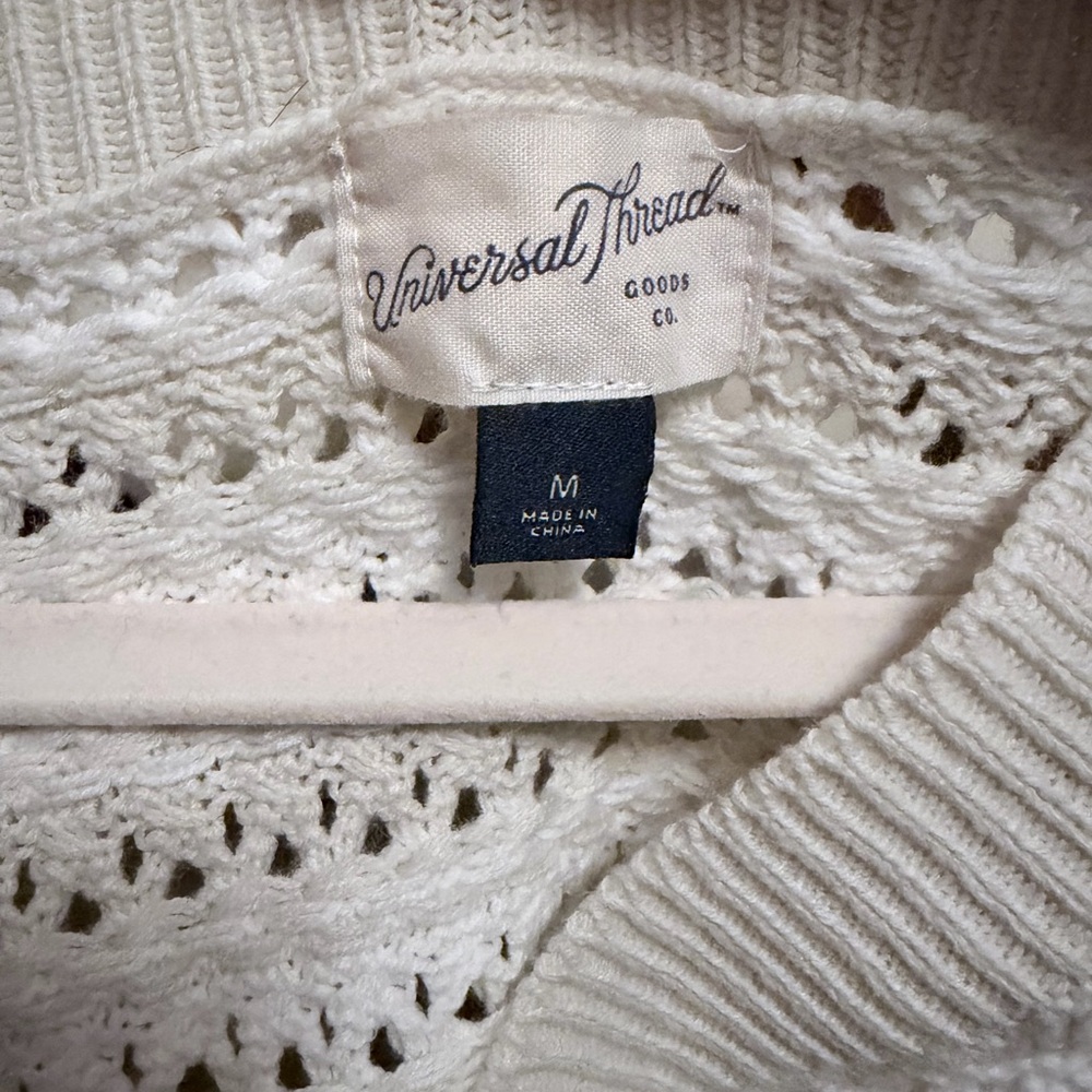 Universal Thread Cream Knit Cardigan - Picture 2 of 3